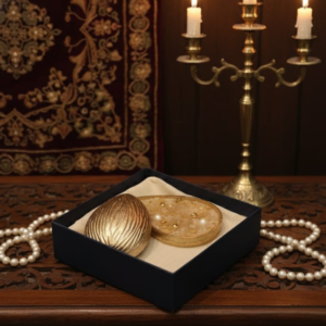 Golden Almond Aura Candle